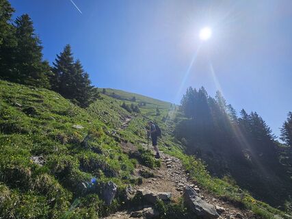 Foto von Rendel Weber entlang der Tour