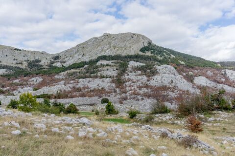 The unique landscape of Lovcén National Park