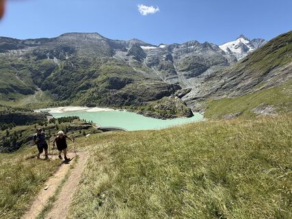 Foto von Maria Hoeller entlang der Tour