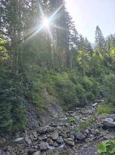 Photo de Anja Carraß le long du parcours
