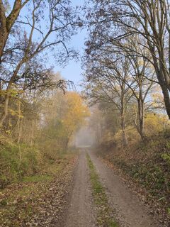 Fotografia z Fredi Oppel na trase