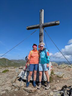 Foto von Renate Solfelner entlang der Tour