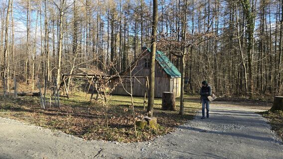 Foto von Katja Senkel entlang der Tour