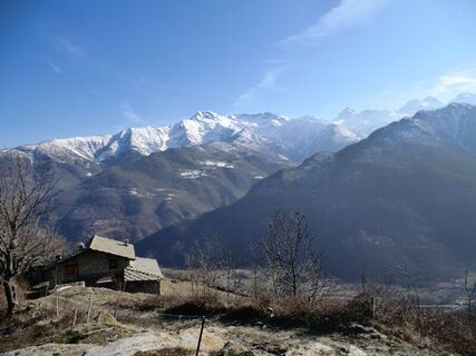 Panorama von der Oberen Sarsenà