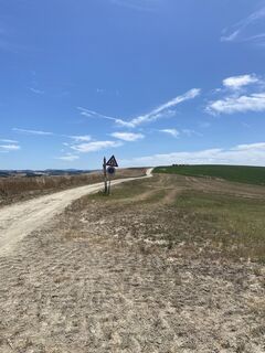 Foto von Gianberto Zilli entlang der Tour