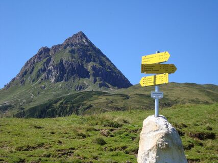 Stangenjoch Blick auf Rettenstein