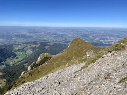 Photo de Rainer Jellinek le long du parcours