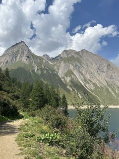 Foto von Simona Tambani entlang der Tour