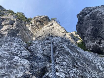 Photo de Christian Spielmann le long du parcours