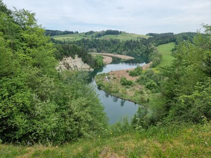 Photo de Felix le long du parcours