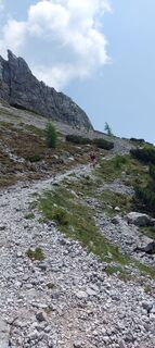 Fotografia z Herwig Kopp na trase