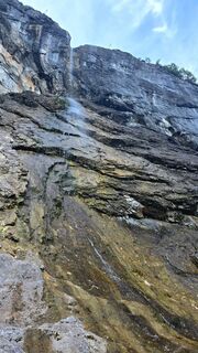 Photo de Veronika Strauss le long du parcours