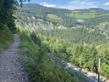 Fotografia z Friedrich Schlager na trase