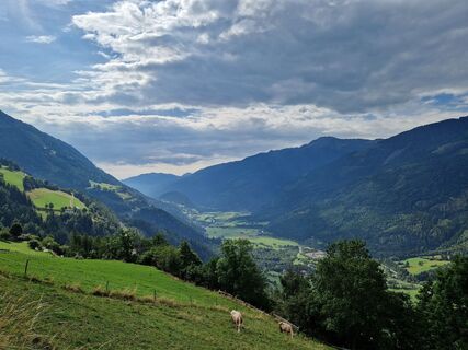 Photo de Anita Obermoser le long du parcours