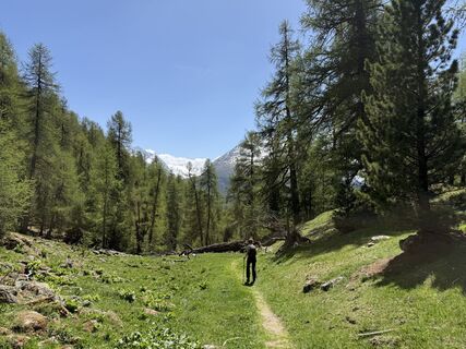 Fotografie z Rico Vincenz na trase