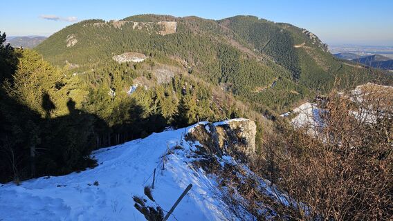 Photo de Klaus Wolfinger le long du parcours