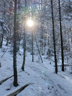 Foto de Sven Krieblin a lo largo del recorrido