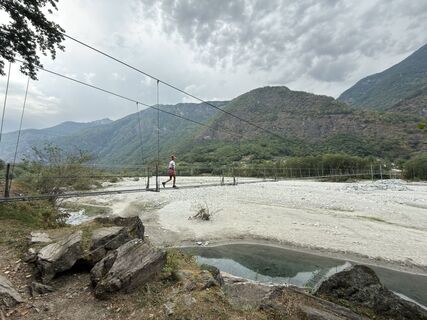 Photo de Koen De Wit le long du parcours