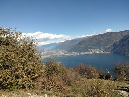 Foto von Ivano Merelli entlang der Tour