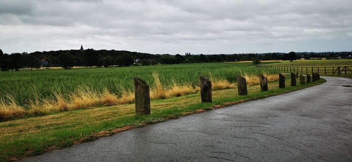 Foto von Klaus Lehner entlang der Tour