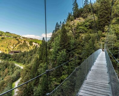 Hängebrücke Val da Silgin