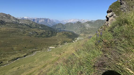 Foto de Jean Claude Guidi a lo largo del recorrido