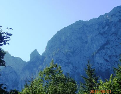 Blick auf die Strecke Bärenlochsteig
