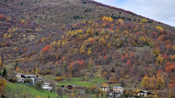 Foto de Fabrizi Mellano a lo largo del recorrido