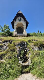 Foto van Claudia Maurer langs de tour