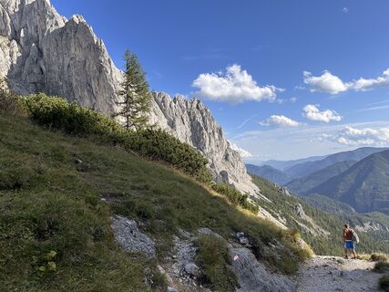 Foto von Péter Zvada entlang der Tour