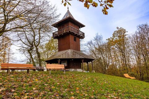 Kernerturm (nach Theobald Kerner) im  Herbst 2023 mit neuer Ausstattung
