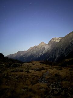 Photo de Lisa le long du parcours