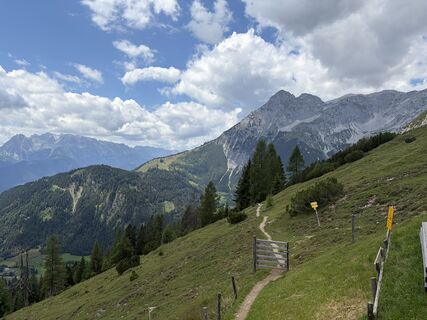 Foto von Ines Köhler entlang der Tour