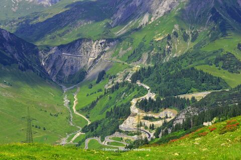 Arlberg Pass Straße