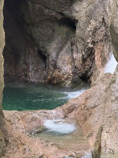 Foto von Nicole Burgstaller entlang der Tour