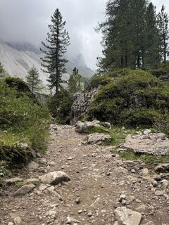 Photo de Christoph Woge le long du parcours