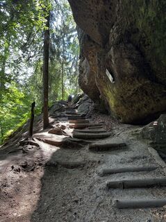 Photo de Kiki Pajdiaková le long du parcours
