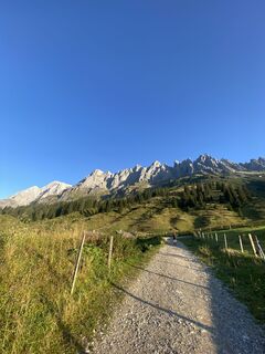 Foto von Simon Payreder entlang der Tour