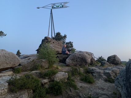 Foto von Stephan Kaupert entlang der Tour
