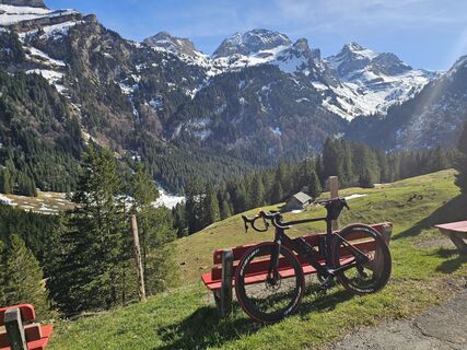Foto von Daniel Vonbun entlang der Tour