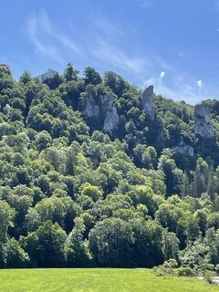 Zdjęcie z Susanne Weck wzdłuż trasy