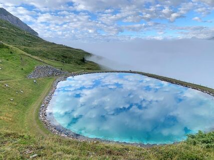 Speichersee Scharmoin