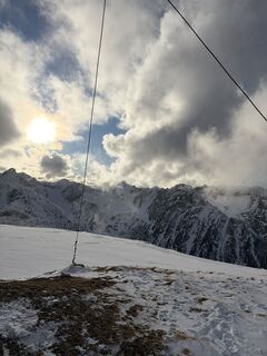 Foto från Wolfgang Schädler under resans gång