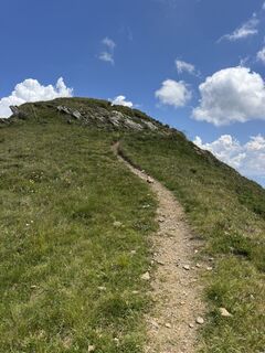 Foto von Andrea Omlin entlang der Tour