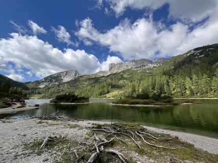 Foto von Anita Sternberger entlang der Tour