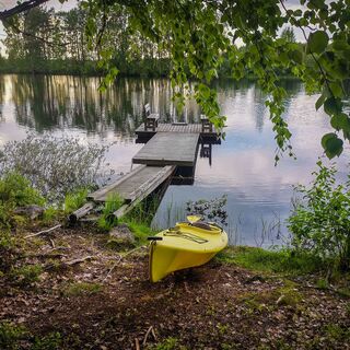 Ufer der Kota von Ristiniemi