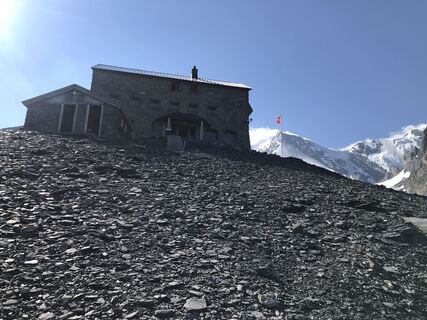 Foto van Martin Reinhard langs de tour