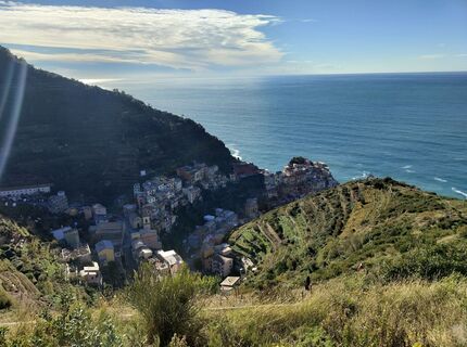 Photo de Luca Barsotti le long du parcours