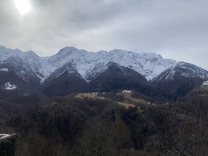 Photo de David Amrein le long du parcours