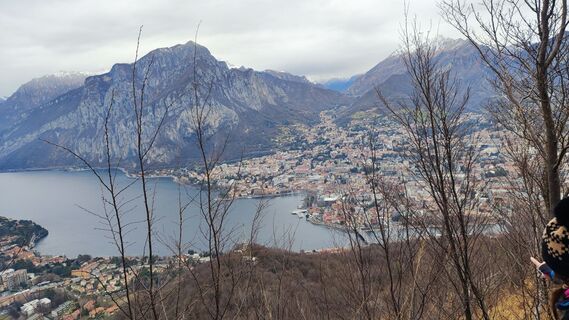 Foto von Stefano Fabi entlang der Tour